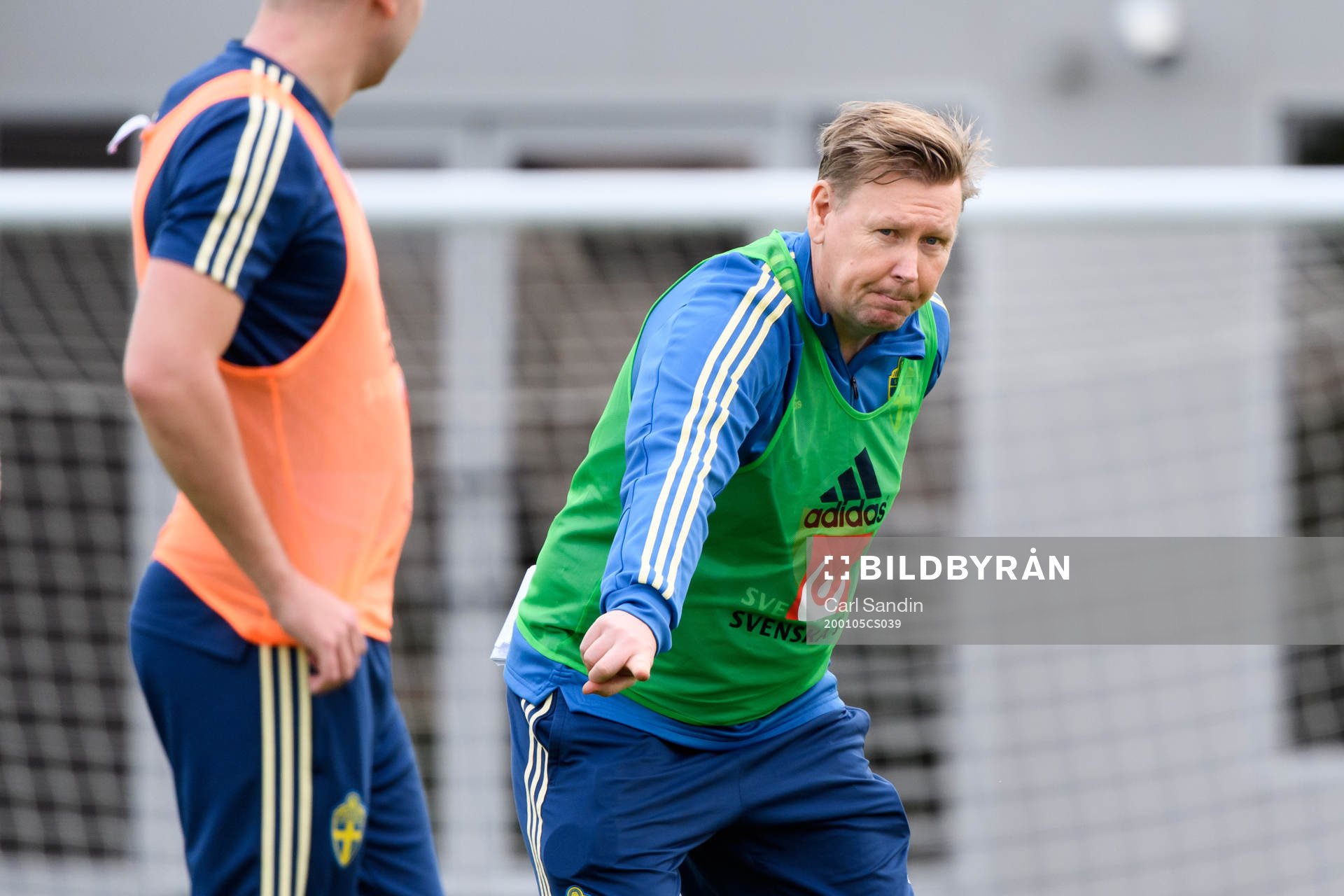 Assistant coach Peter Wettergren