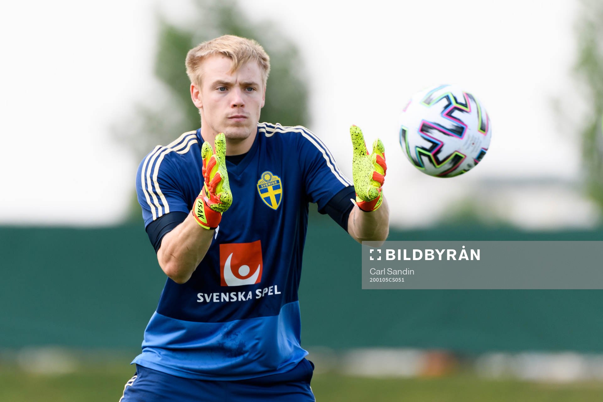 Goalkeeper Isak Pettersson