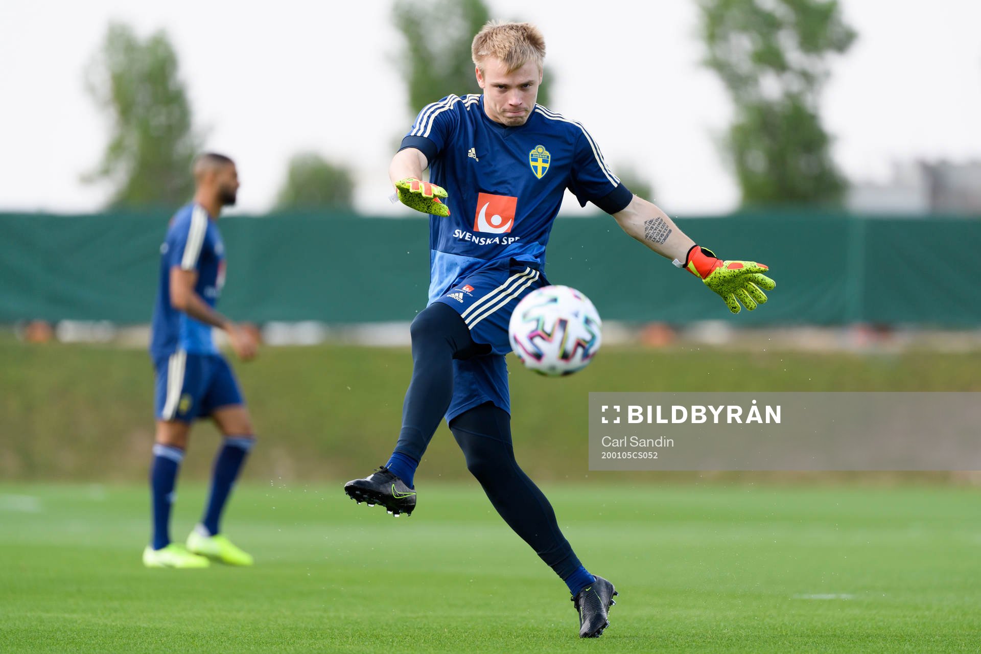 Goalkeeper Isak Pettersson