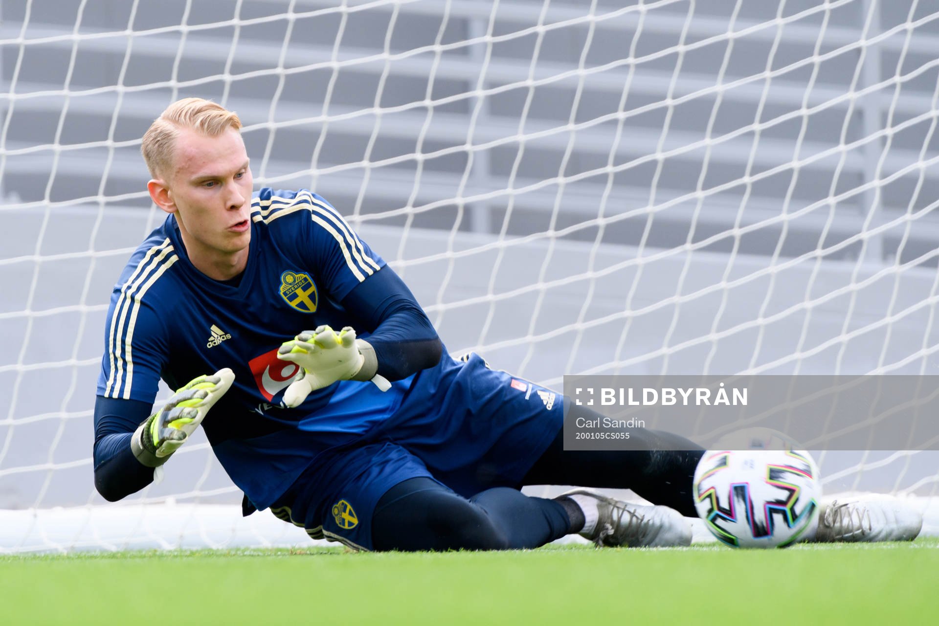 Goalkeeper Pontus Dahlberg