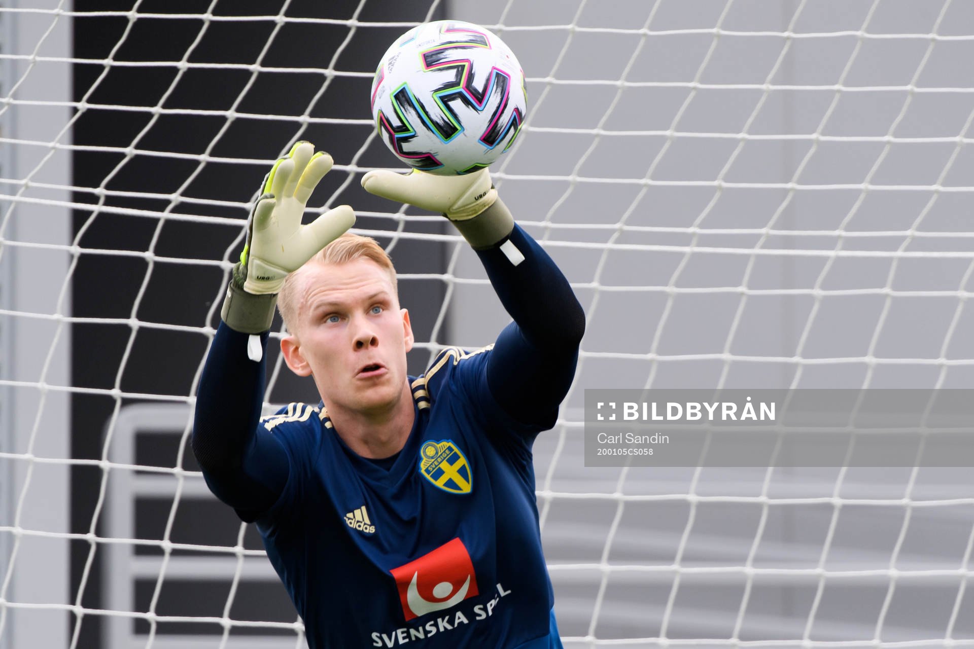 Goalkeeper Pontus Dahlberg
