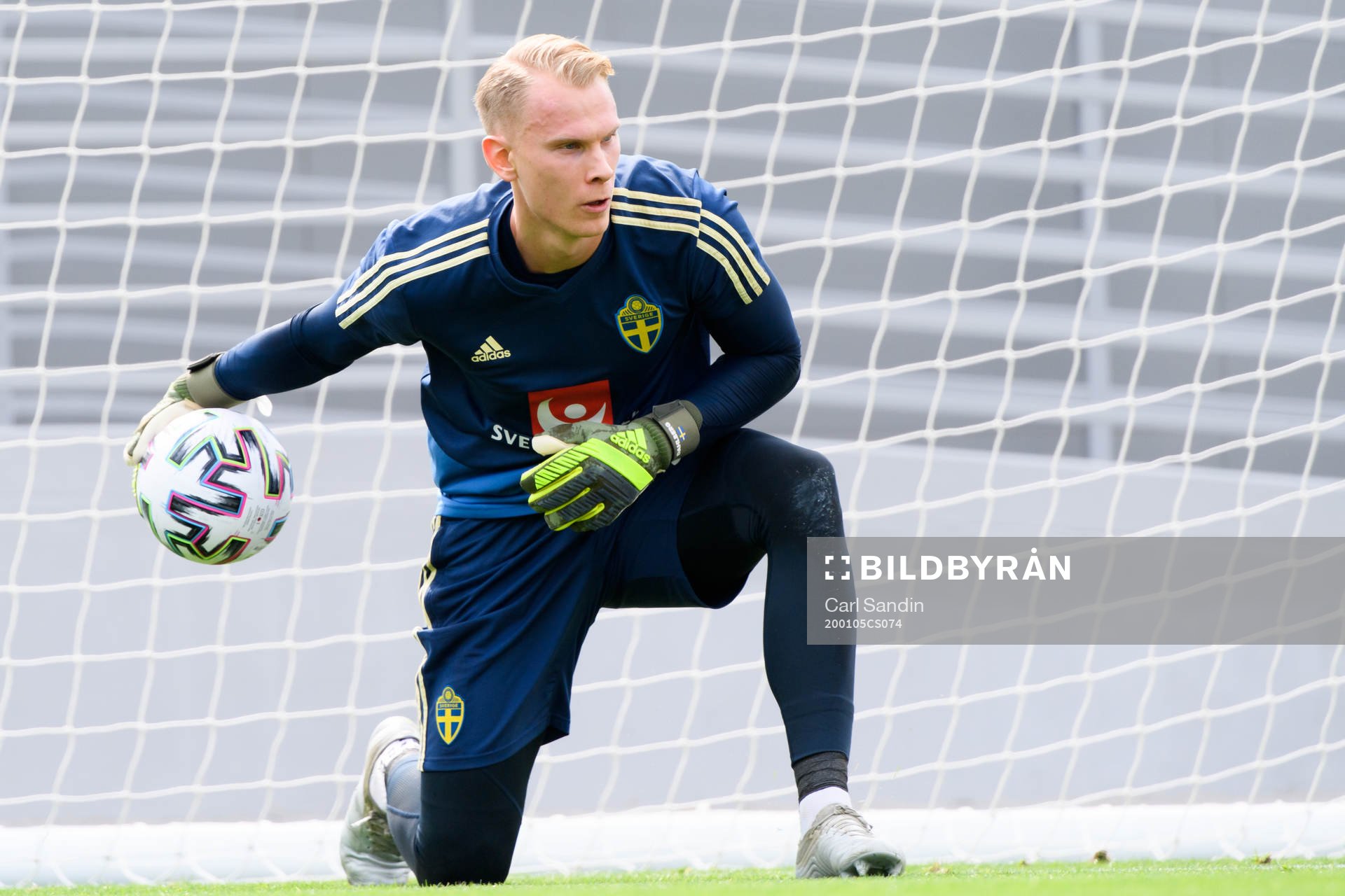 Goalkeeper Pontus Dahlberg