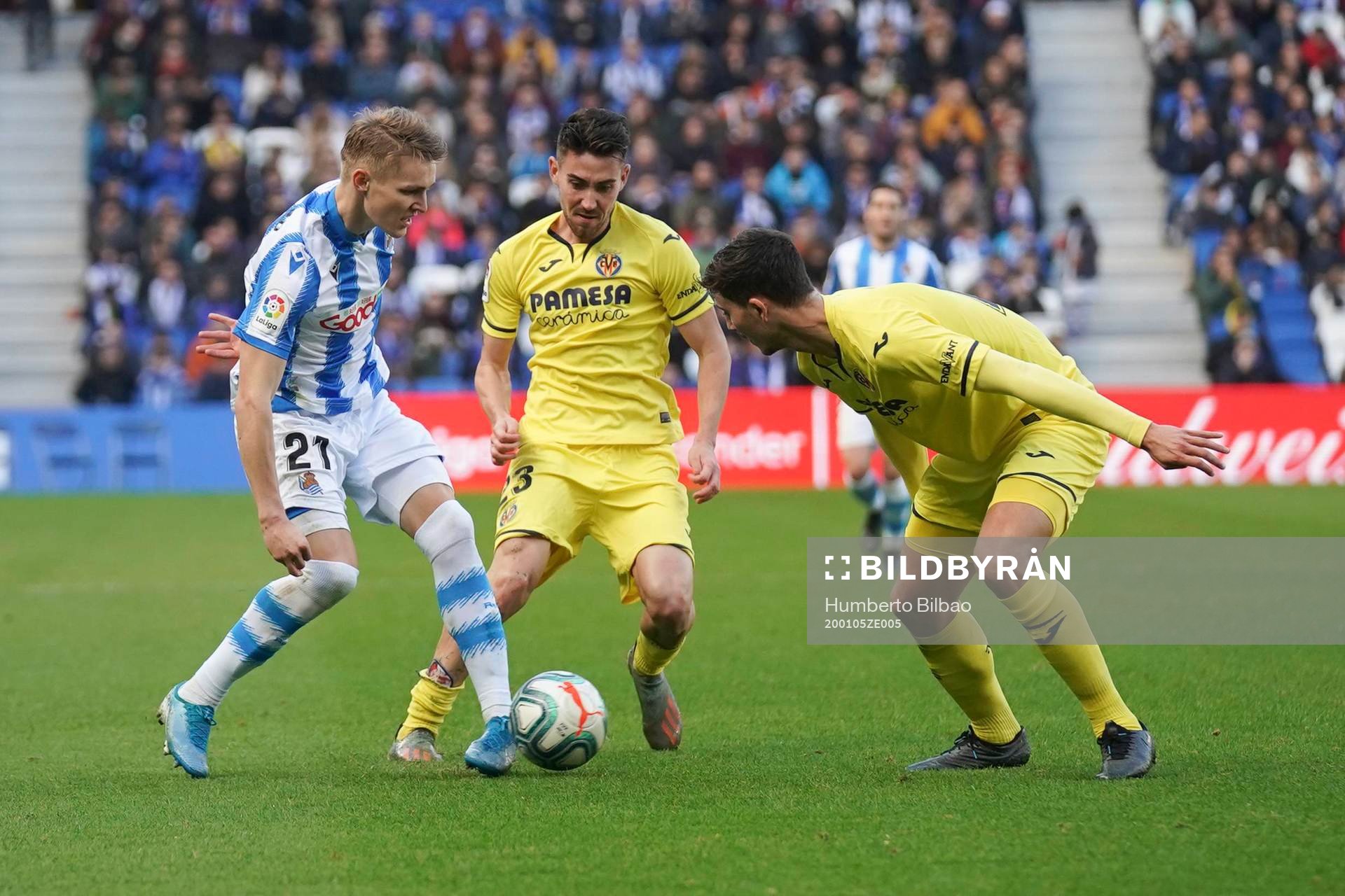 Martin Ödegaard Round 19 of the professional soccer league