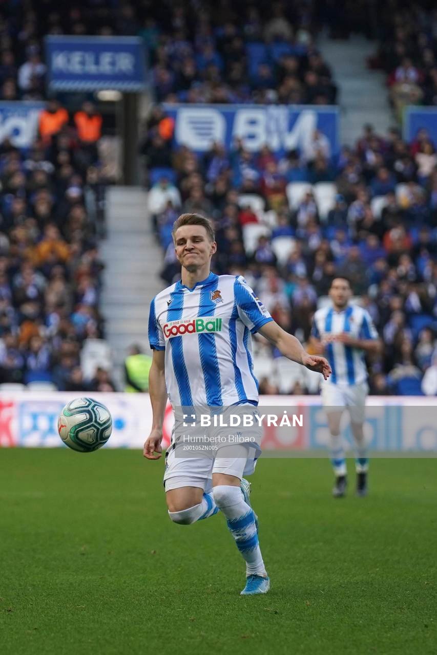Martin Ödegaard Round 19 of the professional soccer league