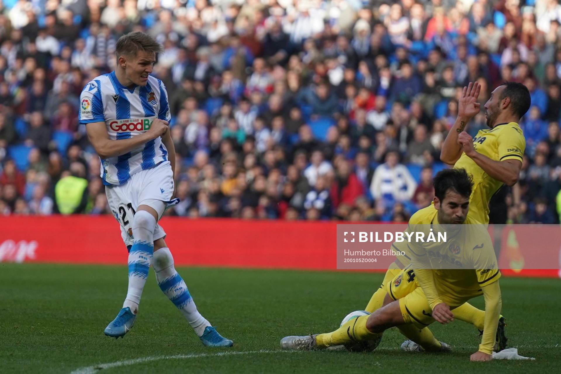 Martin Ödegaard Round 19 of the professional soccer league