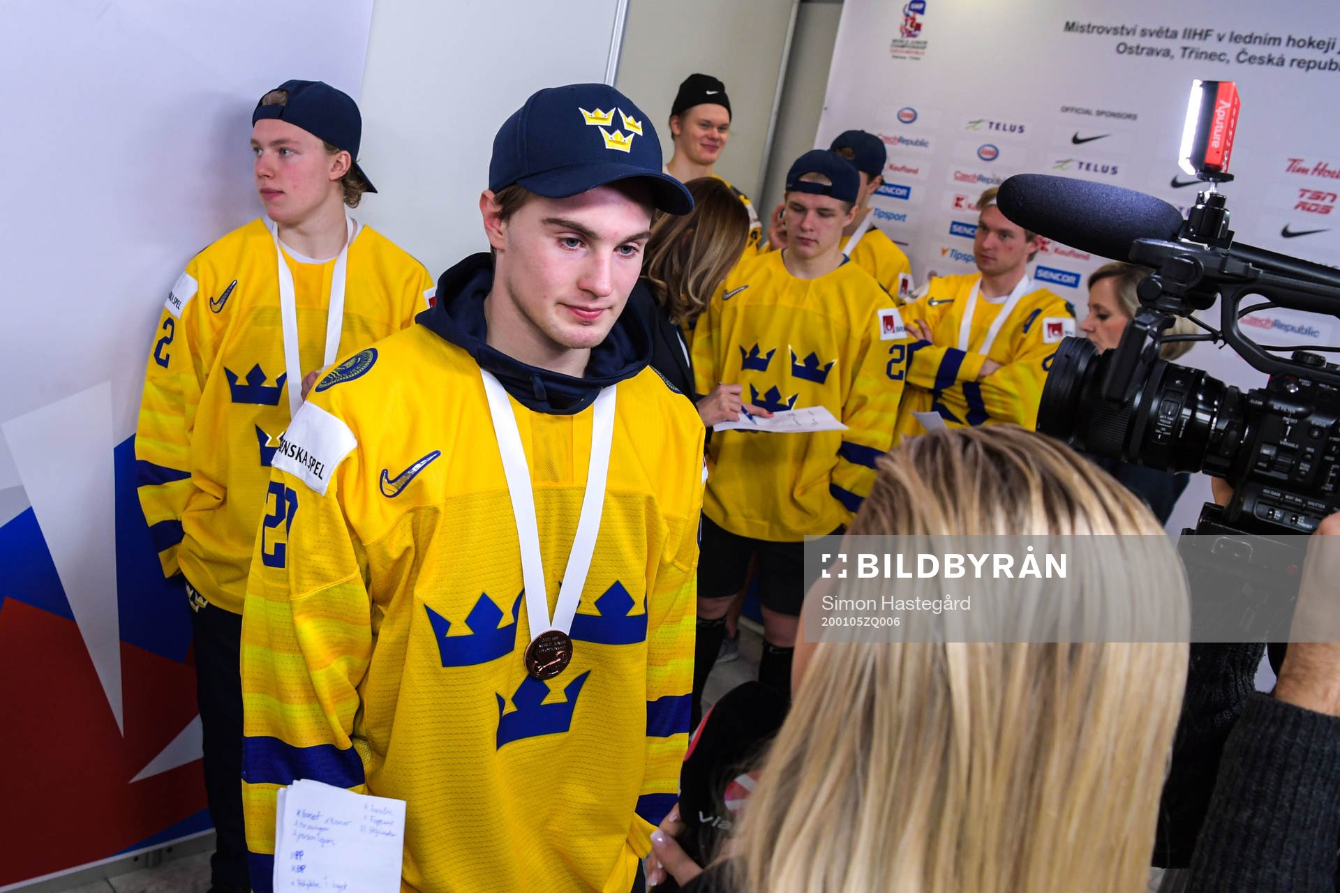 Nils Höglander of Sweden