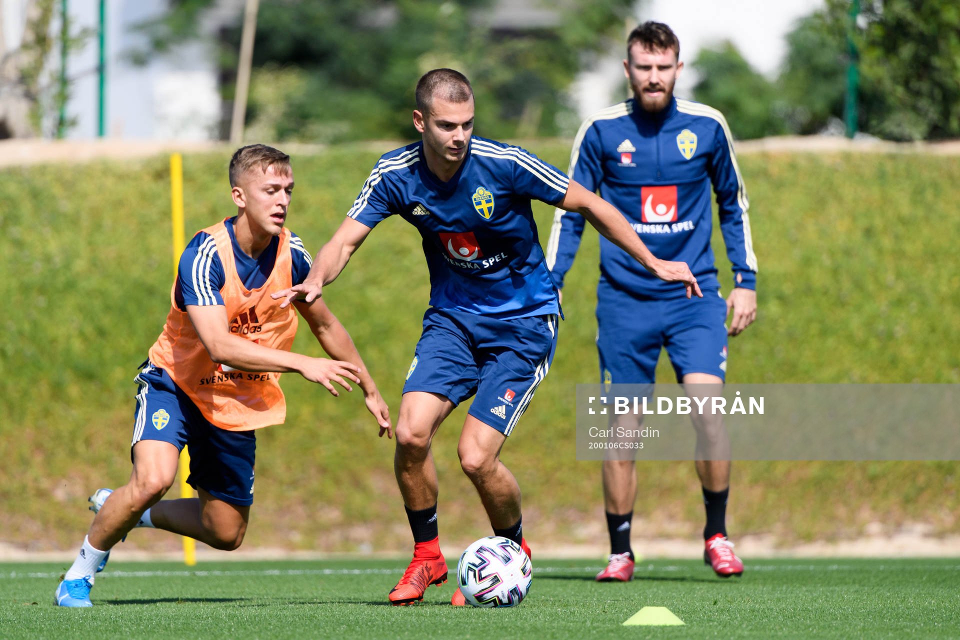 Jesper Karlsson, Alexander Kacaniklic and Simon Sandberg