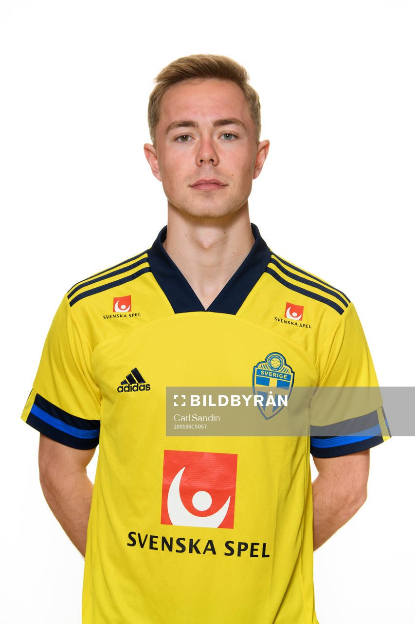 Sweden’s Joel Andersson poses for a portrait