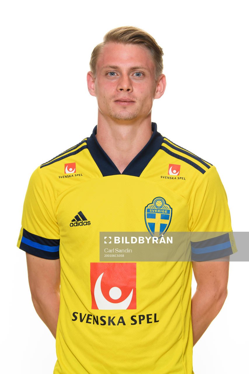 Sweden’s Simon Hedlund poses for a portrait