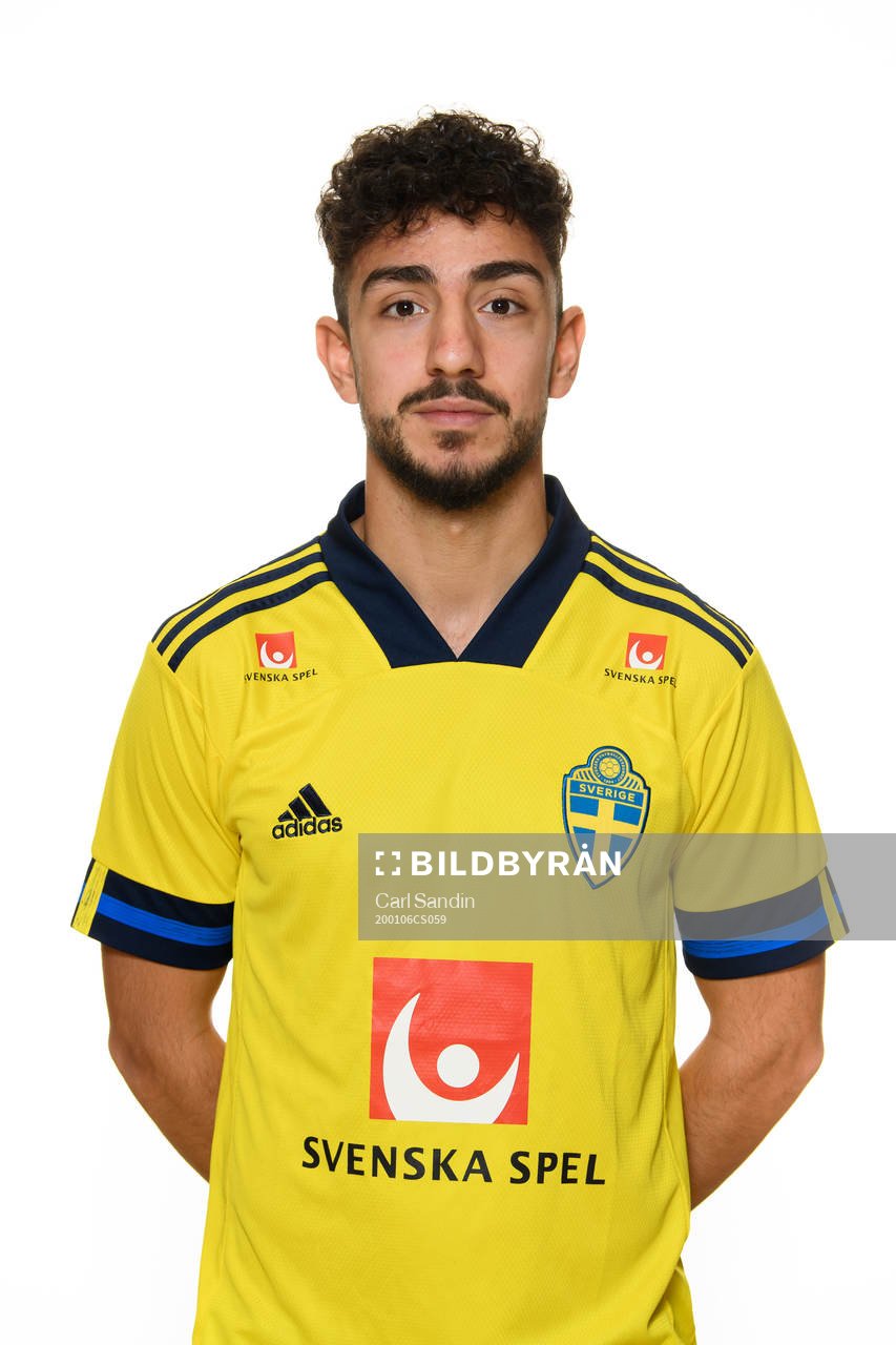 Sweden’s Daleho Irandust poses for a portrait