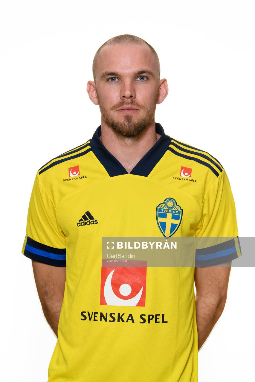 Sweden’s Marcus Danielson poses for a portrait