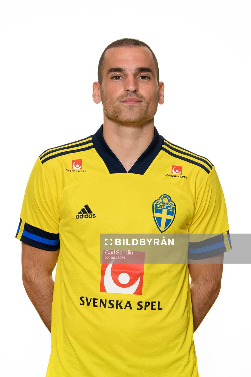 Sweden’s Dino Islamovic poses for a portrait