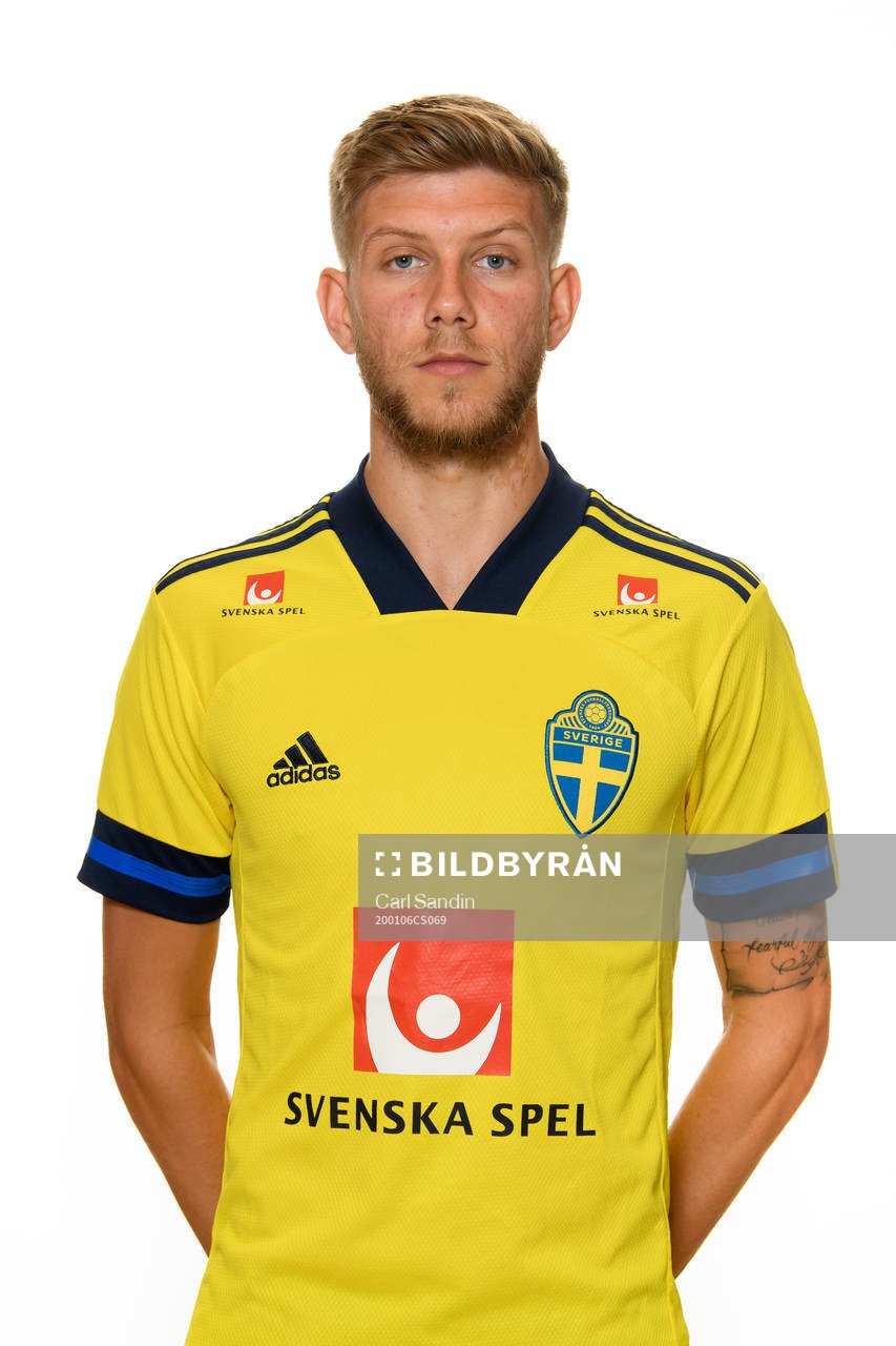 Sweden’s Anton Salétros poses for a portrait