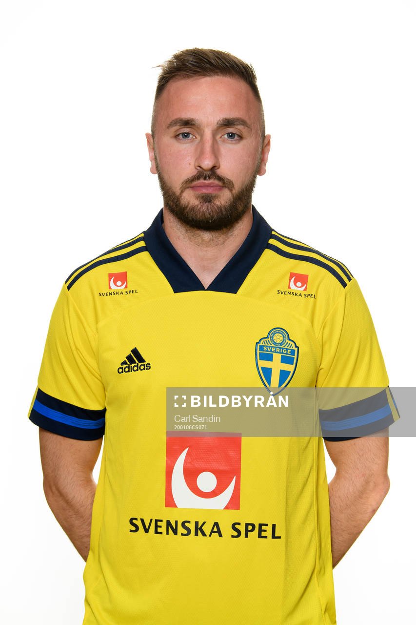Sweden’s Muamer Tankovic poses for a portrait