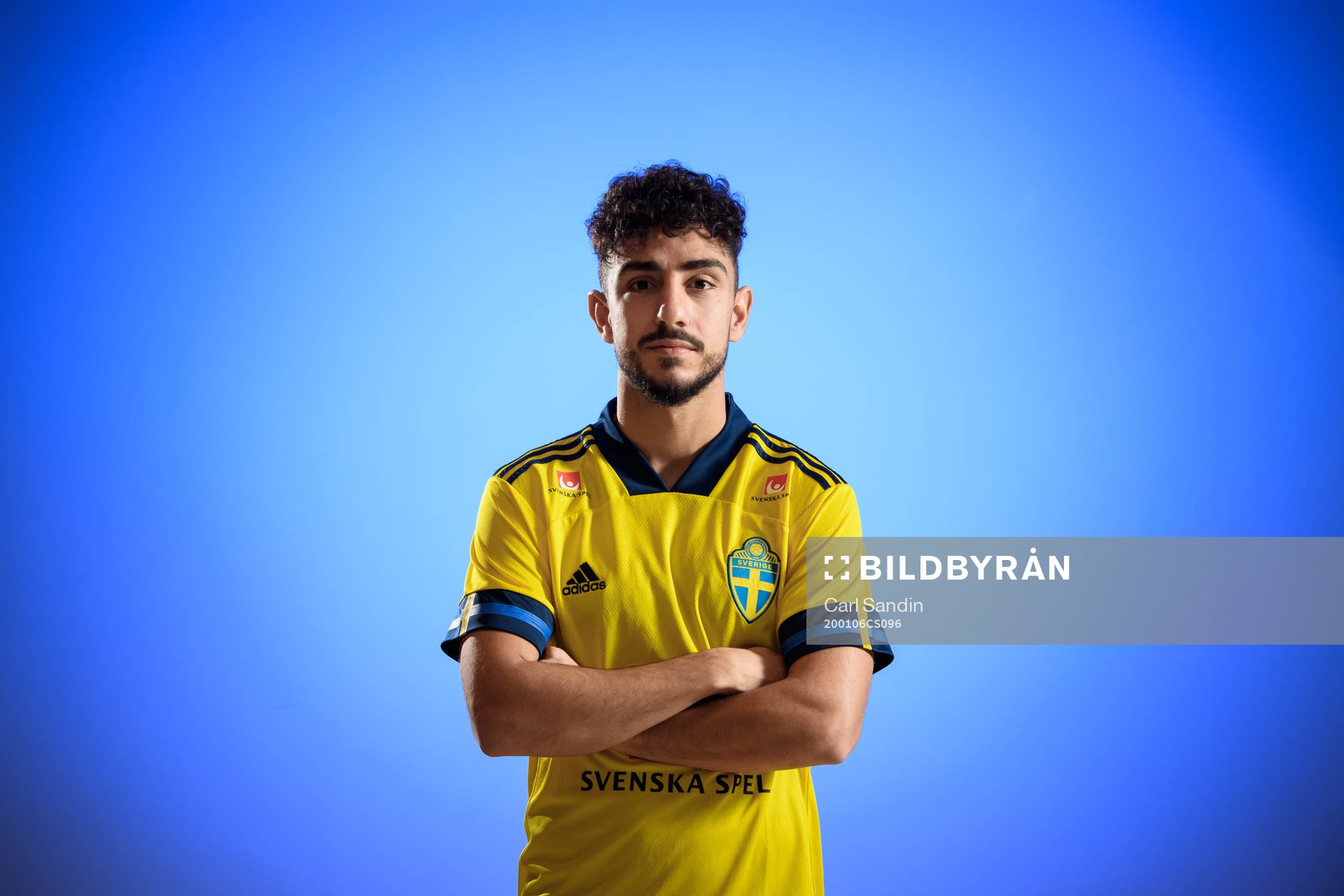 Sweden’s Daleho Irandust poses for a portrait