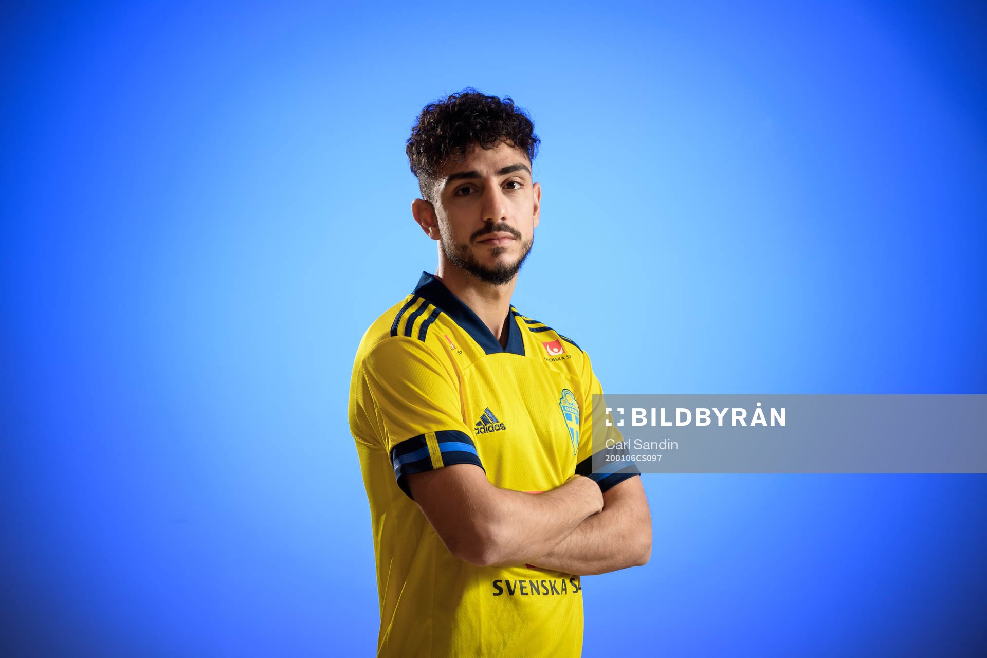 Sweden’s Daleho Irandust poses for a portrait