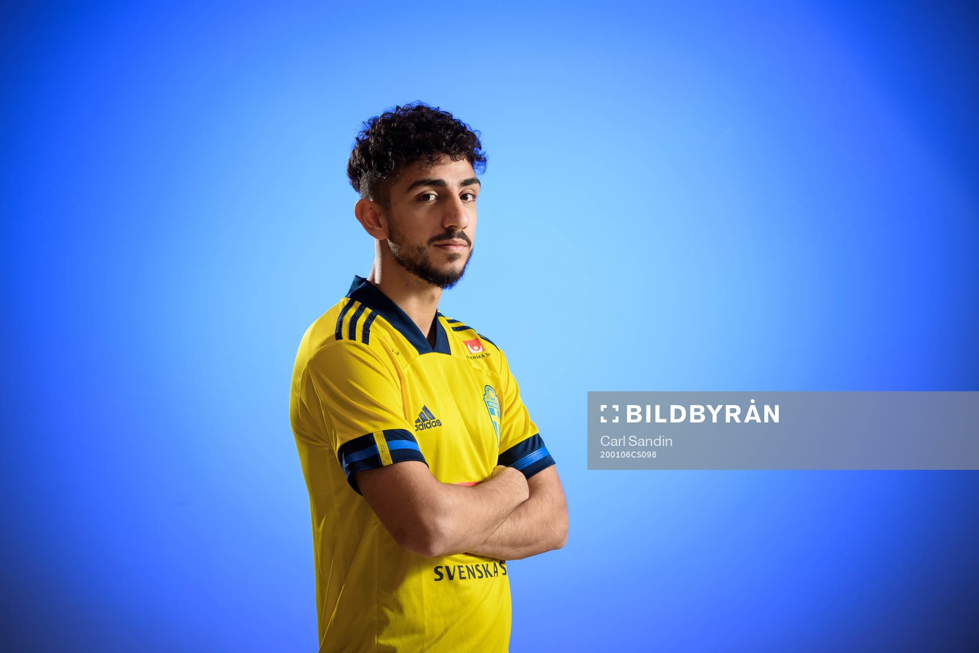 Sweden’s Daleho Irandust poses for a portrait