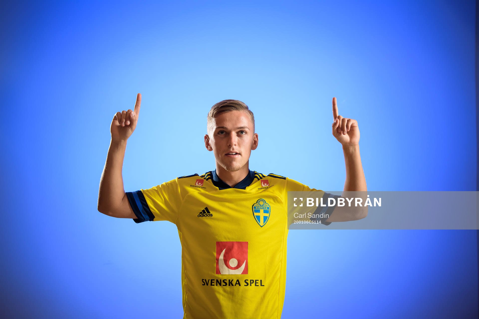 Sweden’s Jesper Karlsson poses for a portrait