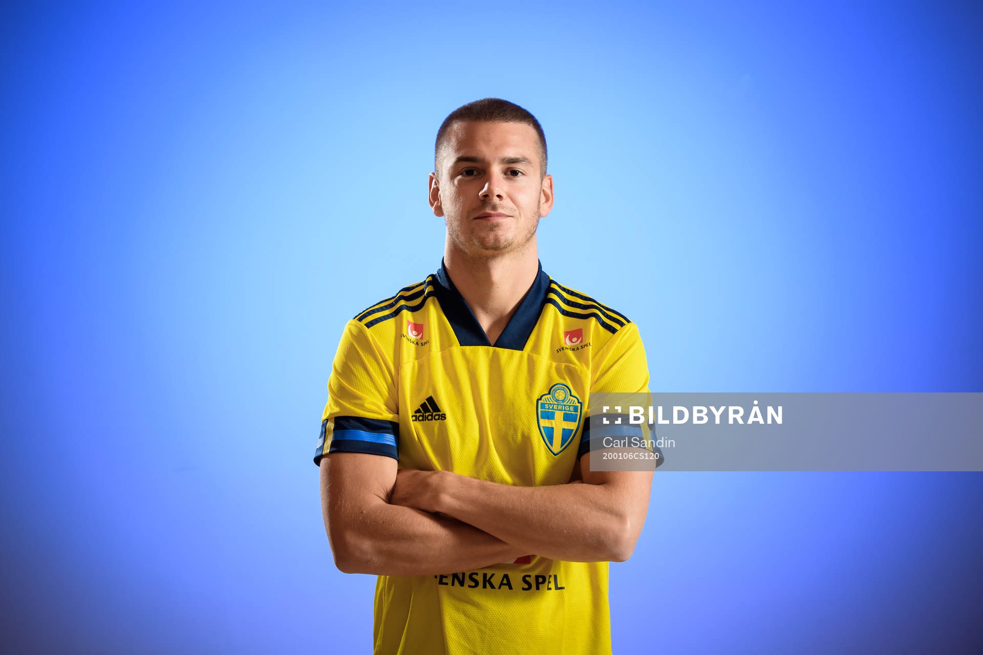 Sweden’s Alexander Kacaniklic poses for a portrait
