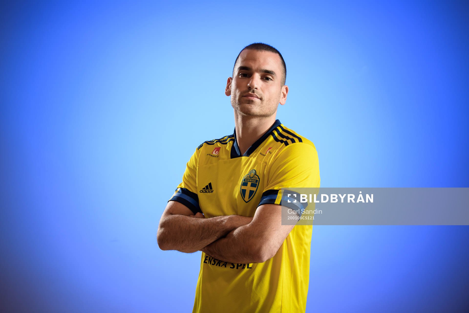 Sweden’s Dino Islamovic poses for a portrait