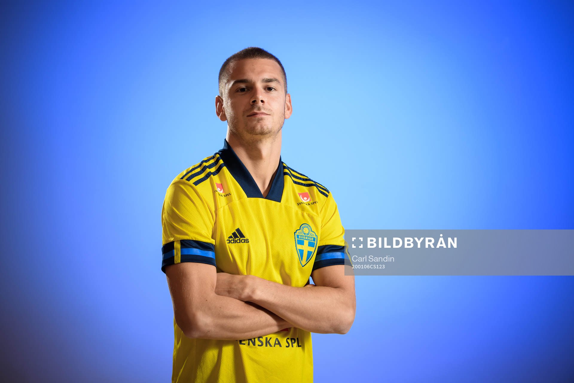 Sweden’s Alexander Kacaniklic poses for a portrait