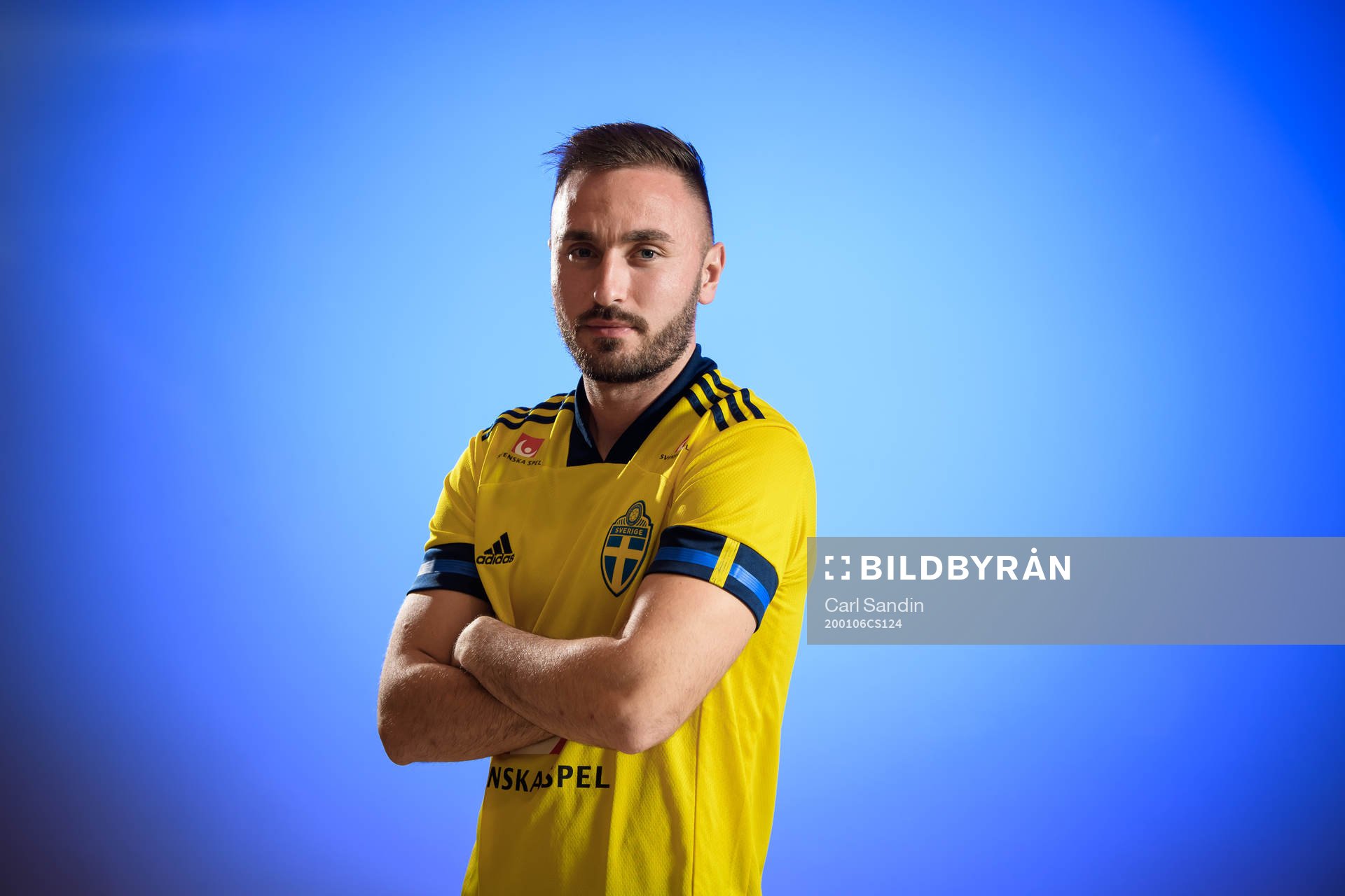 Sweden’s Muamer Tankovic poses for a portrait