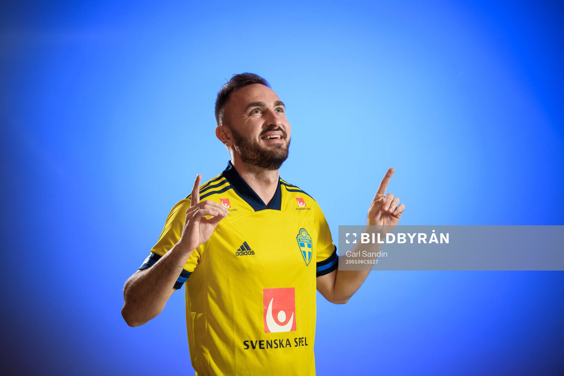 Sweden’s Muamer Tankovic poses for a portrait