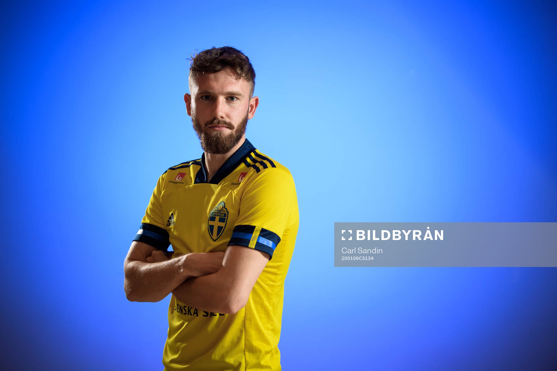 Sweden’s Simon Sandberg poses for a portrait