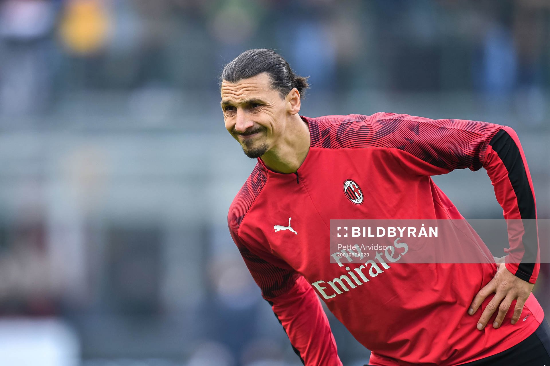 Zlatan Ibrahimovic of Milan