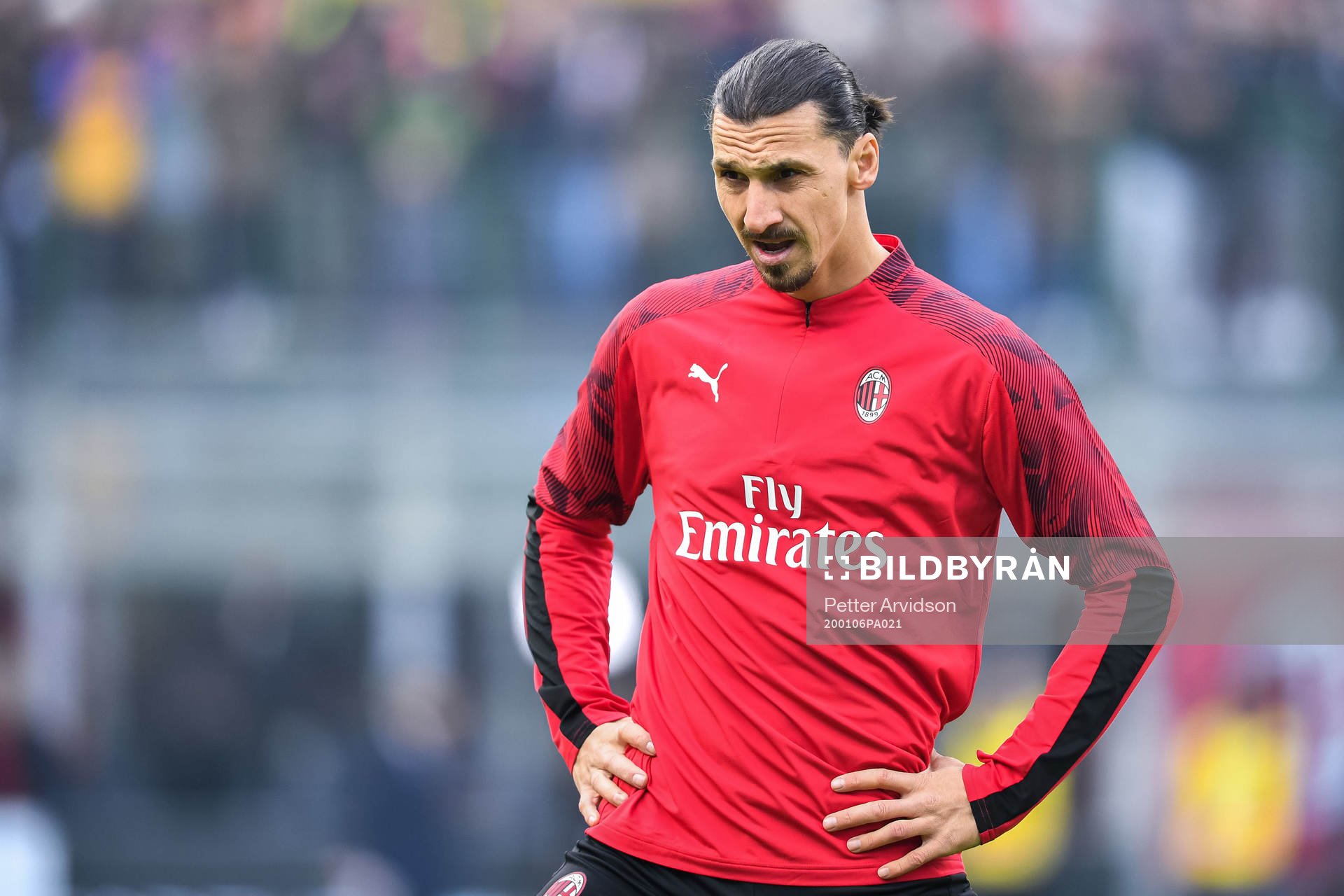 Zlatan Ibrahimovic of Milan