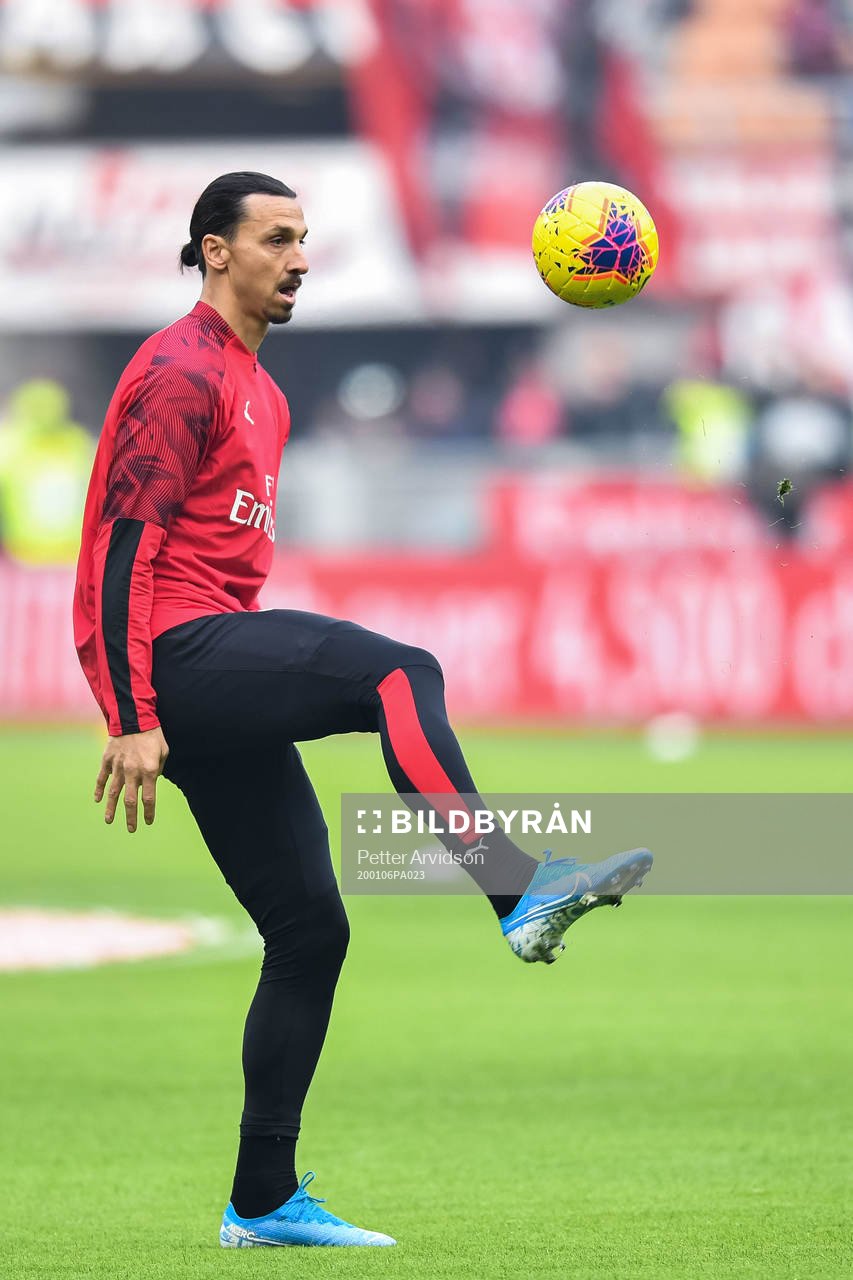 Zlatan Ibrahimovic of Milan