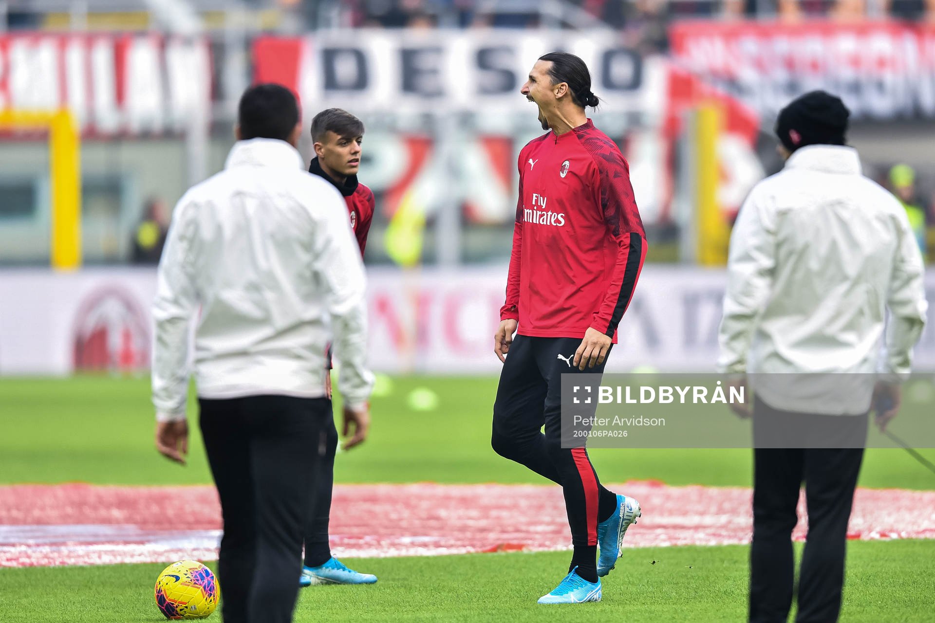 Zlatan Ibrahimovic of Milan