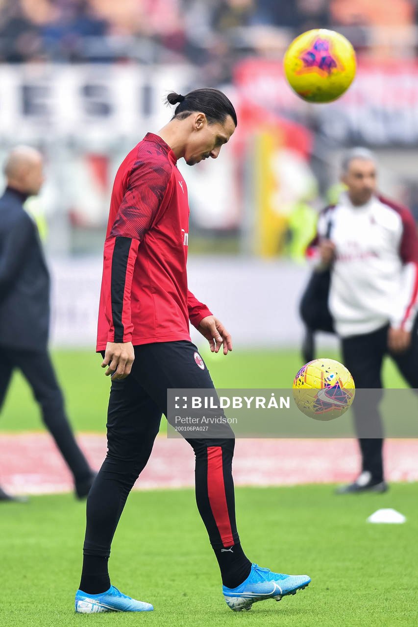 Zlatan Ibrahimovic of Milan