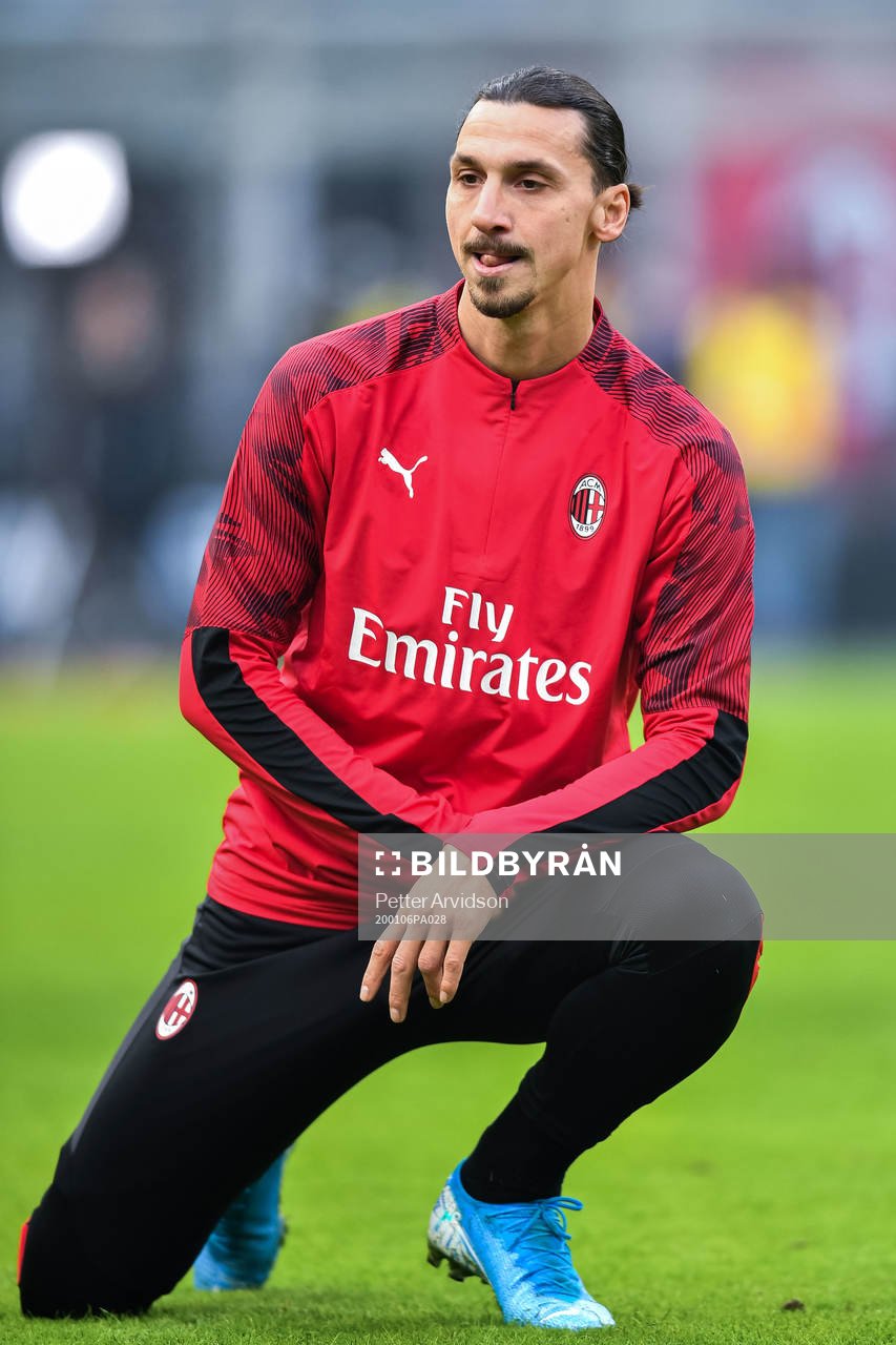 Zlatan Ibrahimovic of Milan
