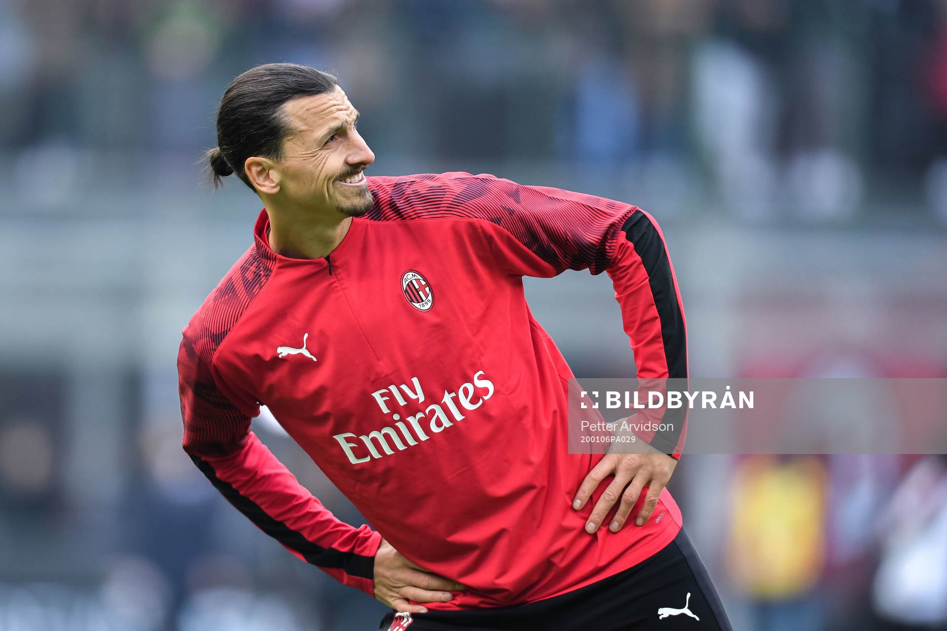 Zlatan Ibrahimovic of Milan