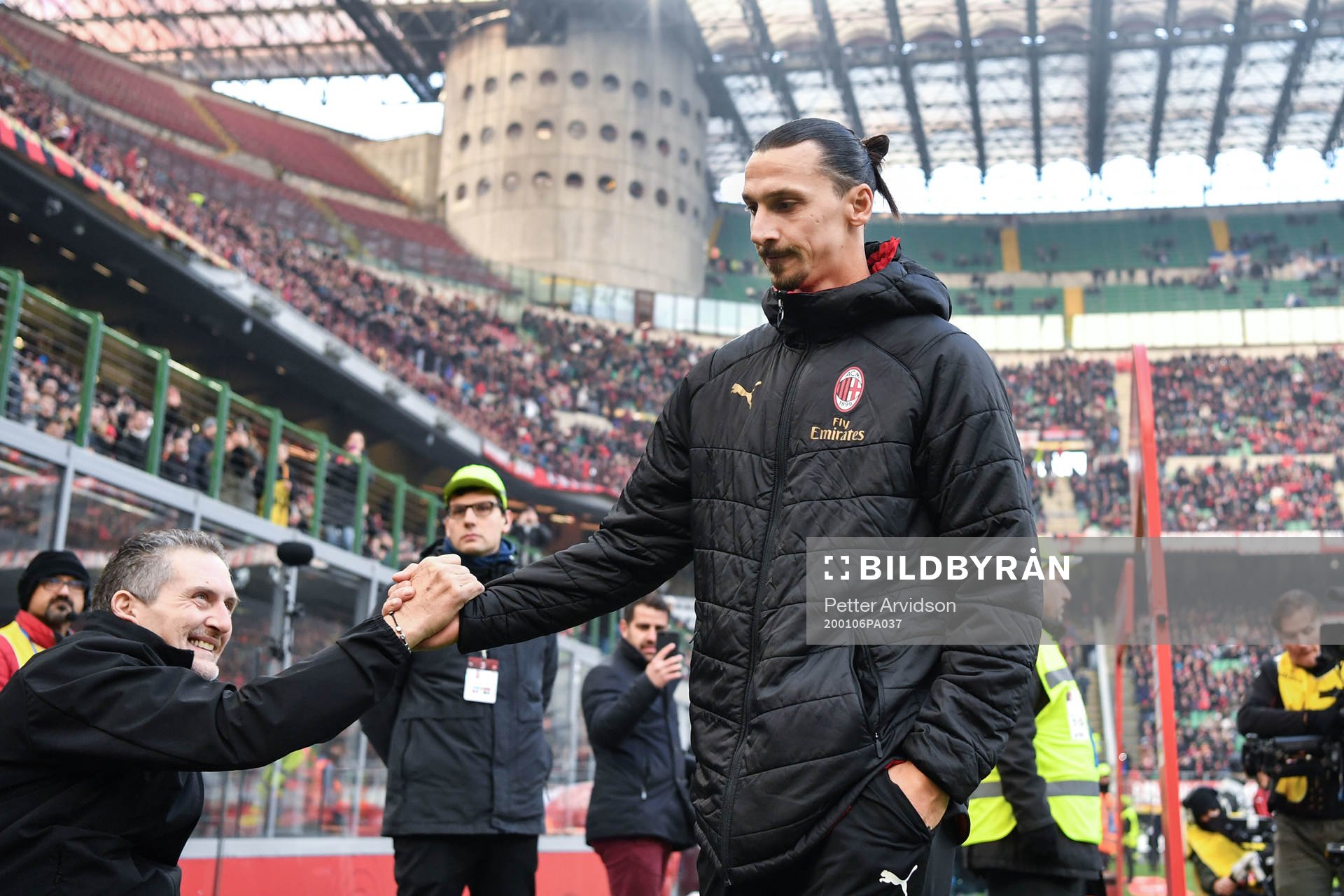 Zlatan Ibrahimovic of Milan