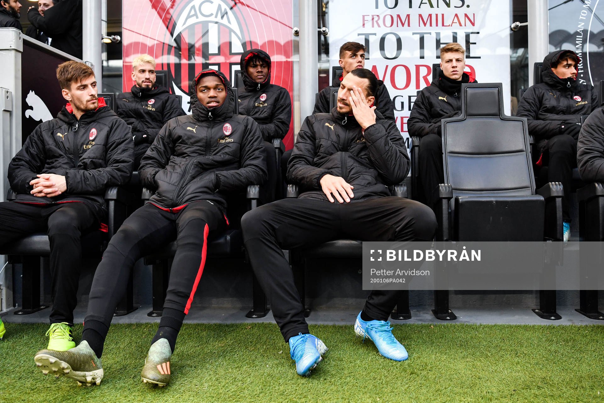 Zlatan Ibrahimovic of Milan