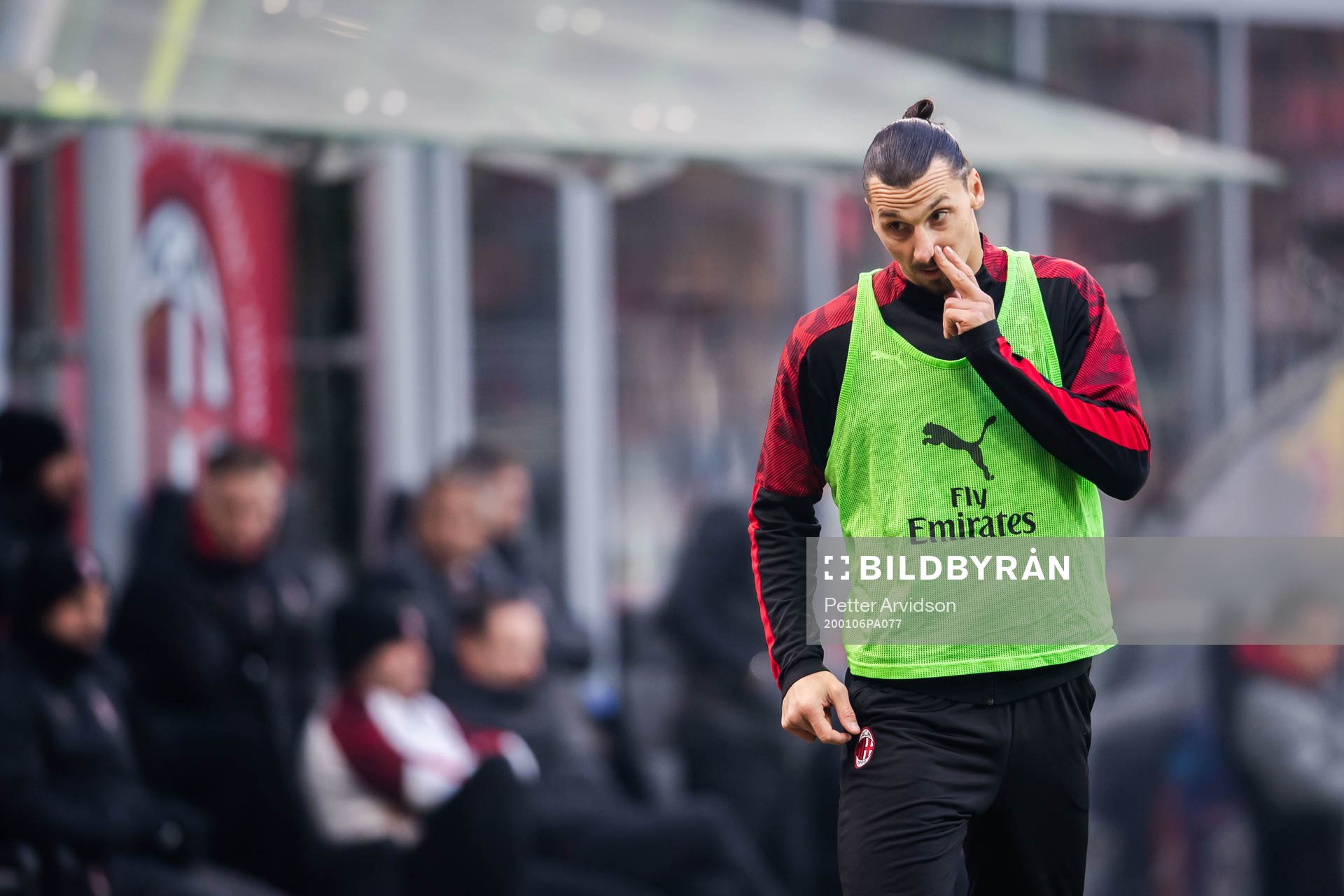 Zlatan Ibrahimovic of Milan