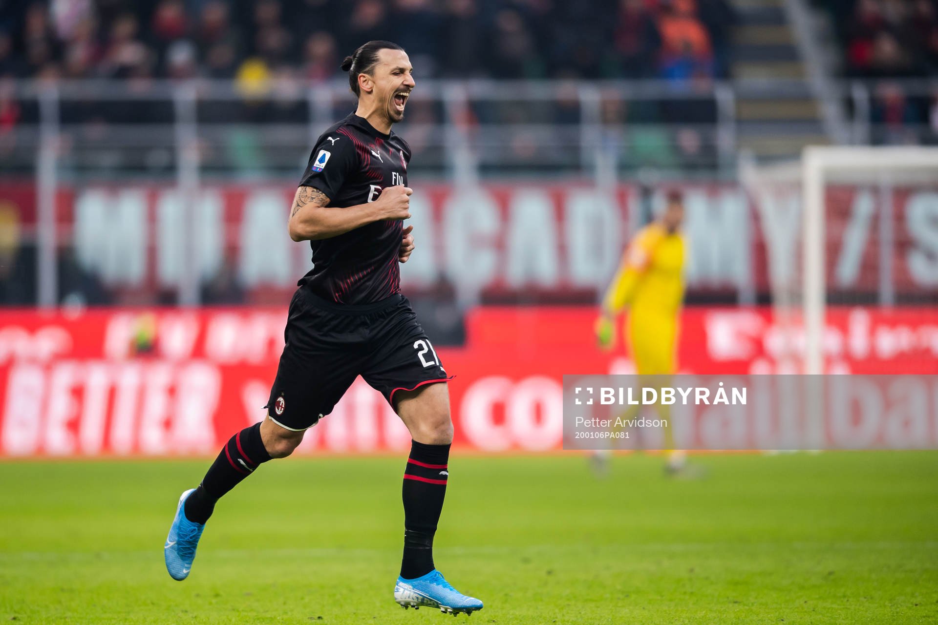 Zlatan Ibrahimovic of Milan
