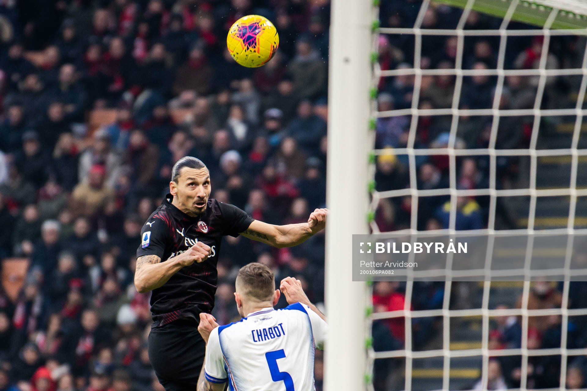 Zlatan Ibrahimovic of Milan