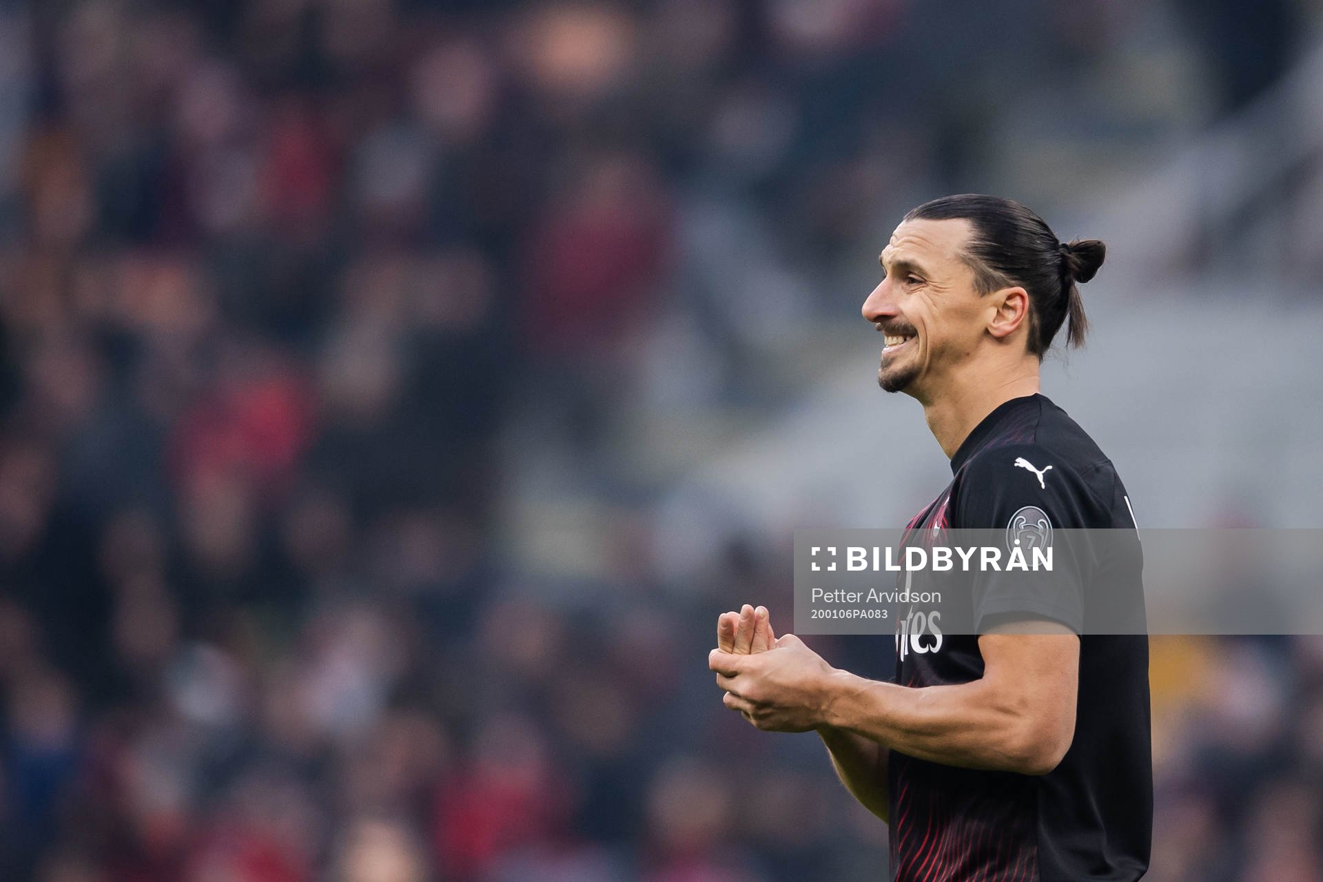Zlatan Ibrahimovic of Milan