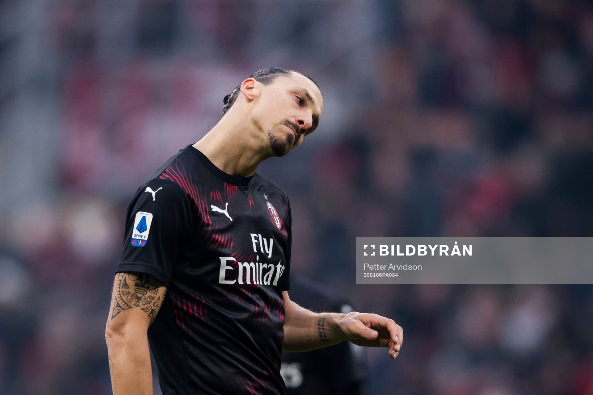 Zlatan Ibrahimovic of Milan