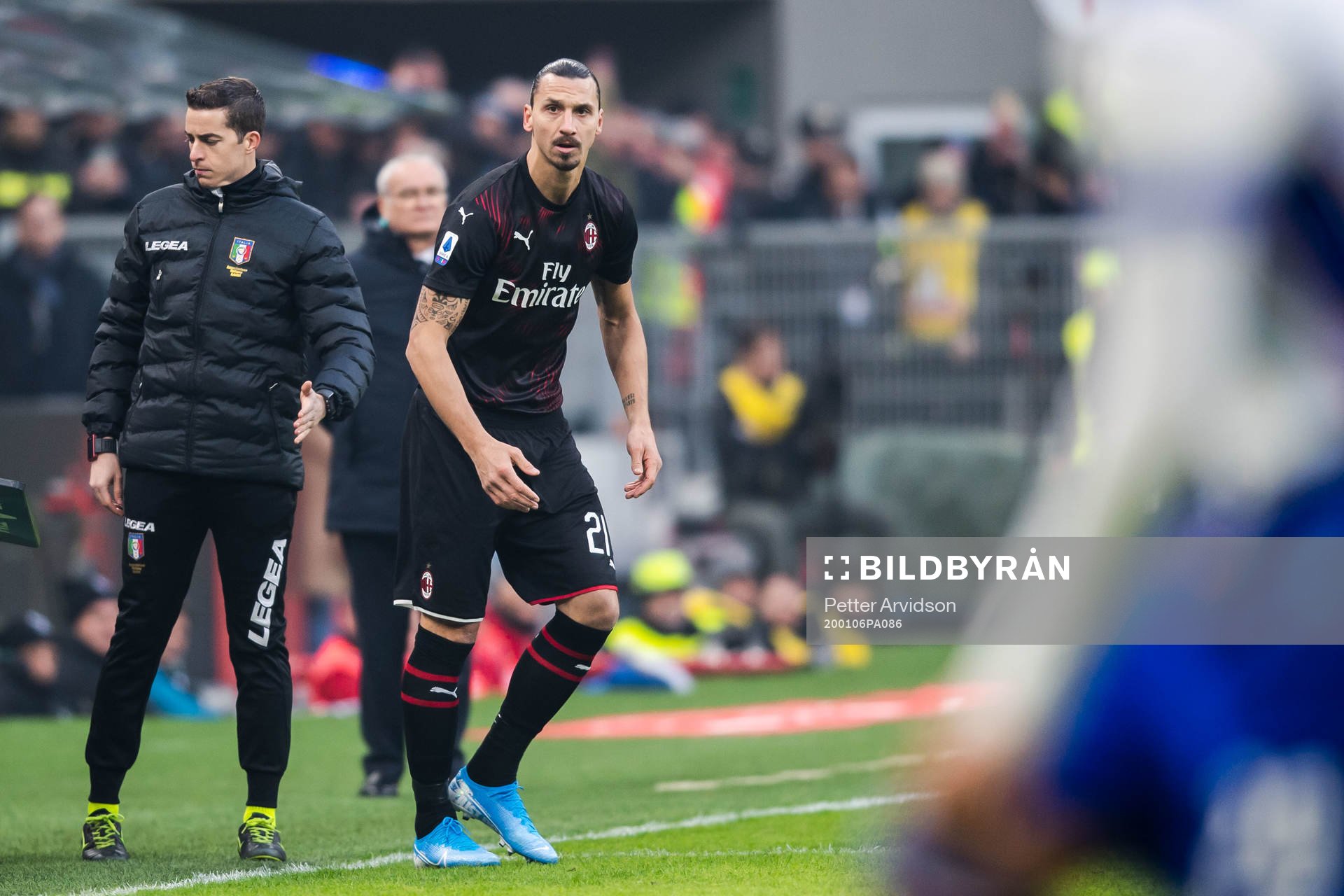 Zlatan Ibrahimovic of Milan