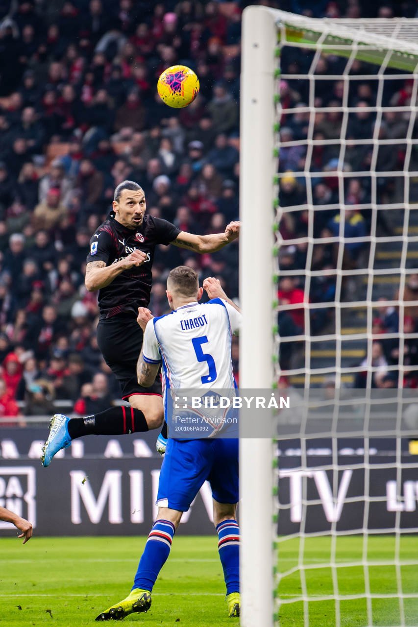 Zlatan Ibrahimovic of Milan