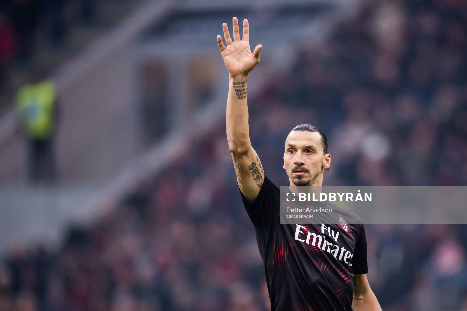 Zlatan Ibrahimovic of Milan