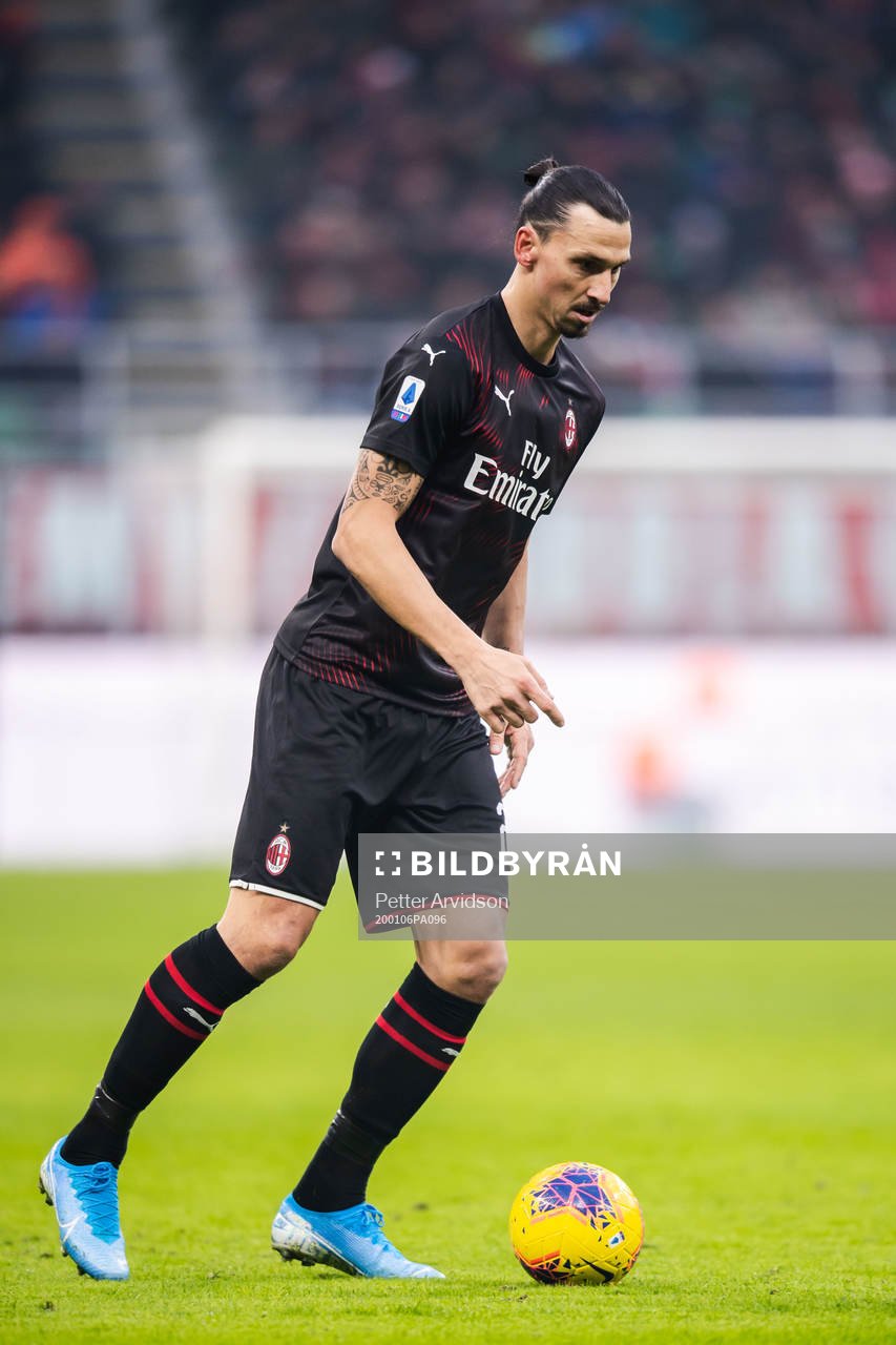 Zlatan Ibrahimovic of Milan