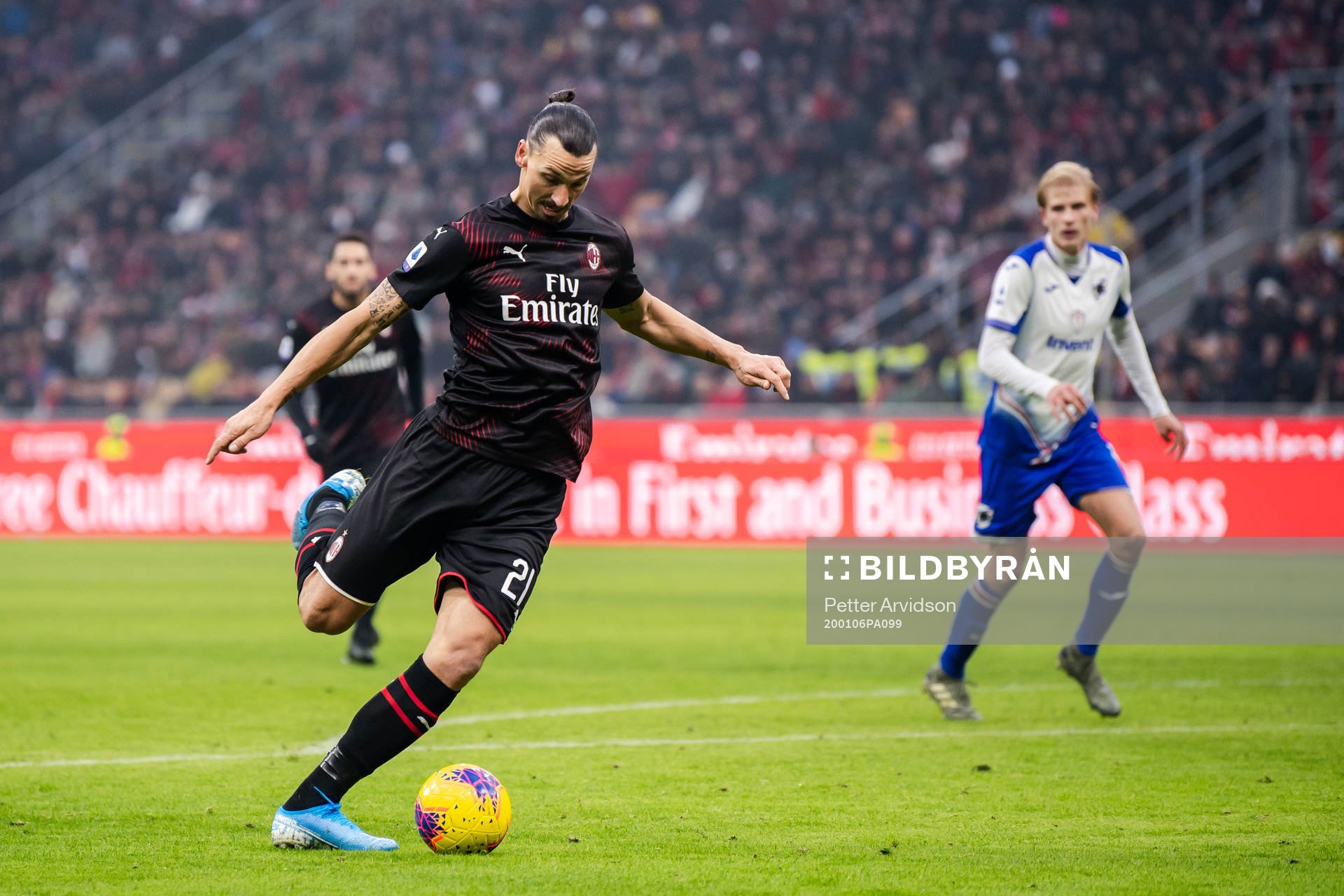 Zlatan Ibrahimovic of Milan