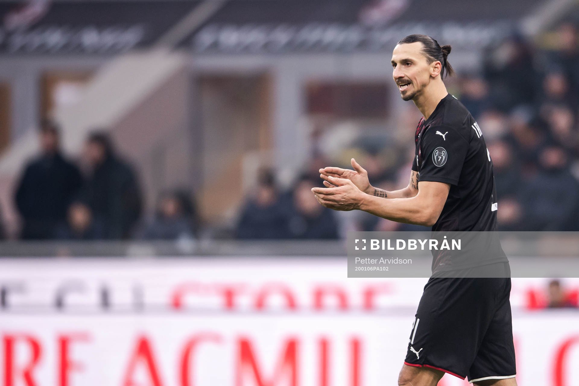Zlatan Ibrahimovic of Milan