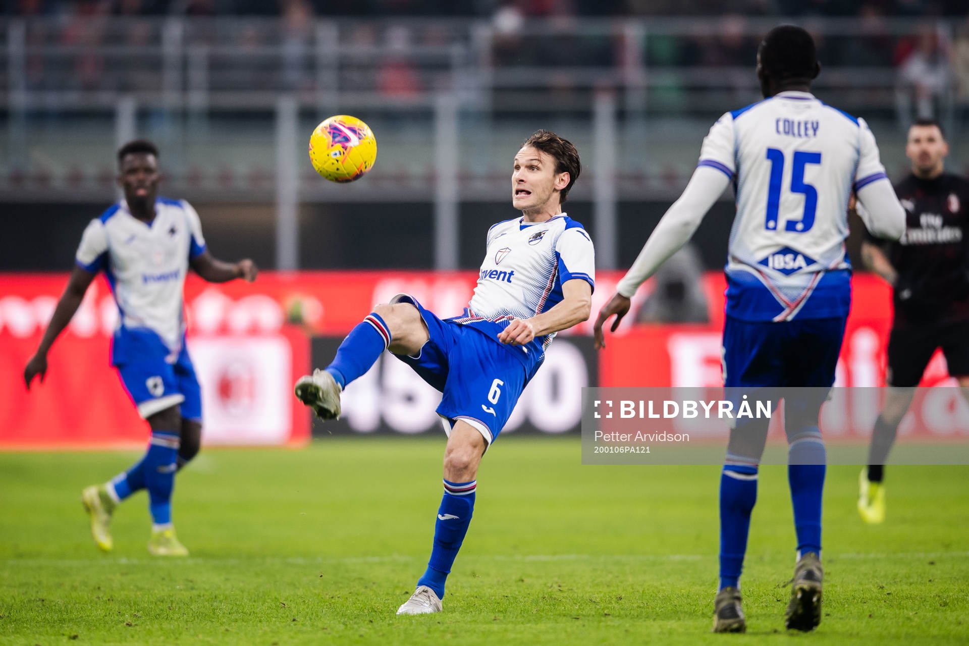 Albin Ekdal of Sampdoria