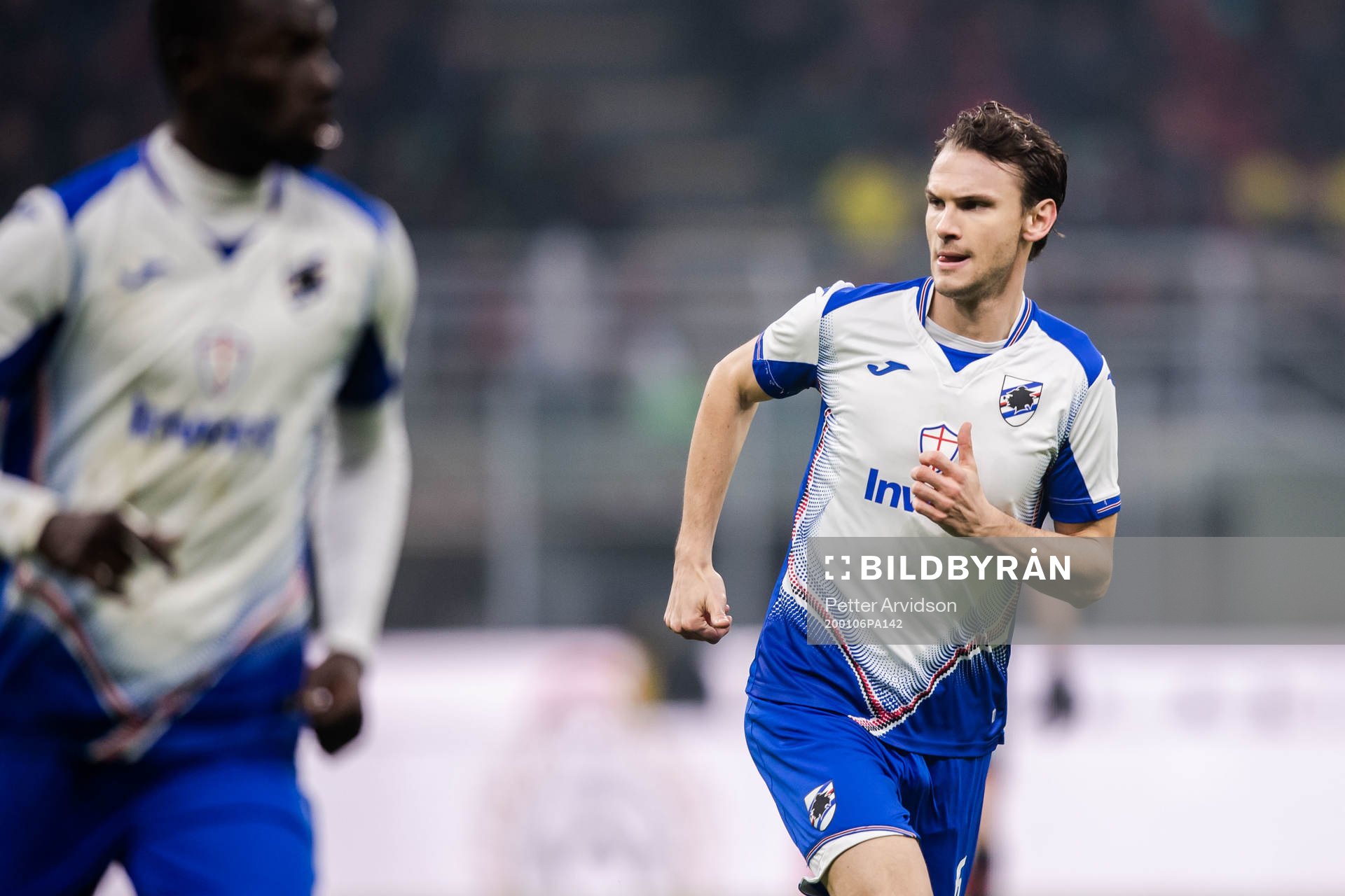 Albin Ekdal of Sampdoria